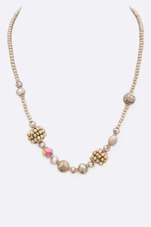 Radiant Crystal Collar Necklace